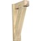 Ekena Millwork Traditional Craftsman Rough Sawn Outlooker, Douglas Fir, 6"W x 16"D x 28"H OUT06X16X28TRA04RDF - alternate 1